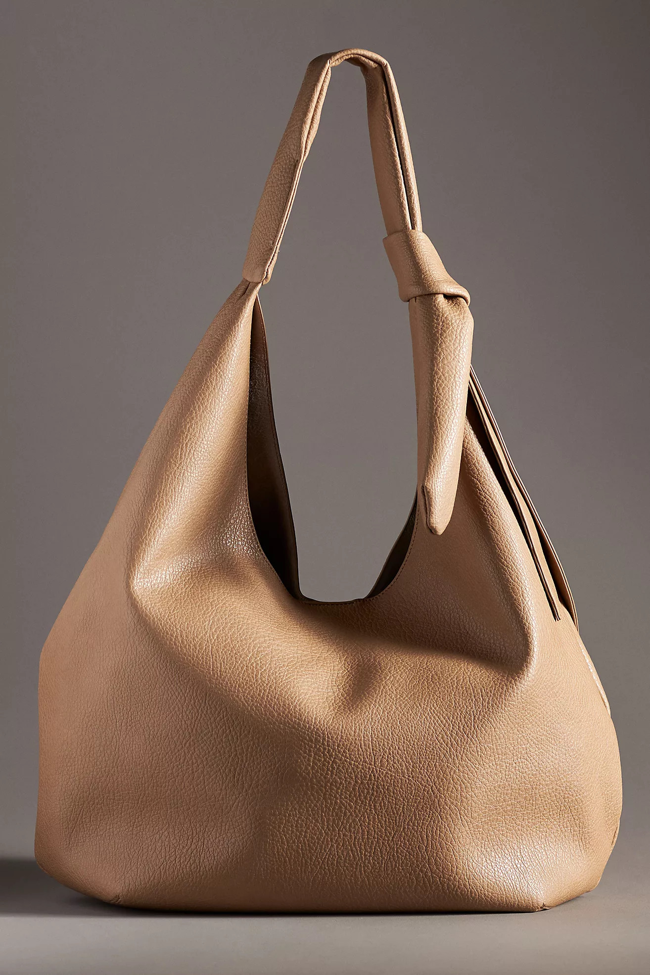 Maeve Knotted Bow Slouchy Bag | Anthropologie (US)