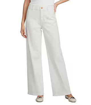 Raleigh Wide Leg Denim Jeans | Dillard's