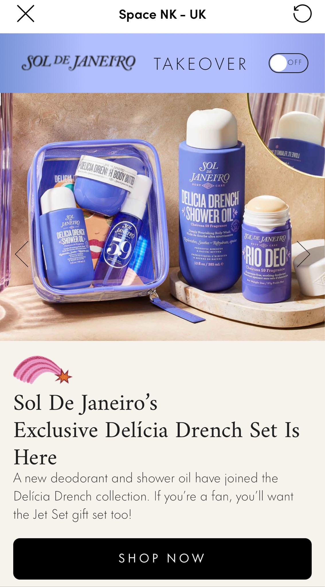 the new sol de jeneiro’s exclusive delicia drench set is now available on the space NK website! 

all linked below to shop 🫶🏻

#LTKgiftguide #LTKeurope #LTKbeauty