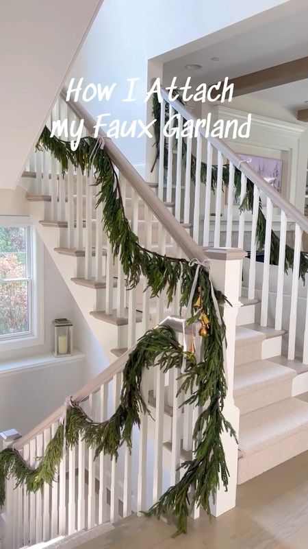 I know it’s early for Christmas garland, but this 15 foot Norfolk Pine garland sold out by October last year!! I also linked an almost identical option that’s slightly cheaper! Used these Velcro ties for damage free hanging!!

(11/27)

#LTKVideo #LTKhome #LTKHoliday