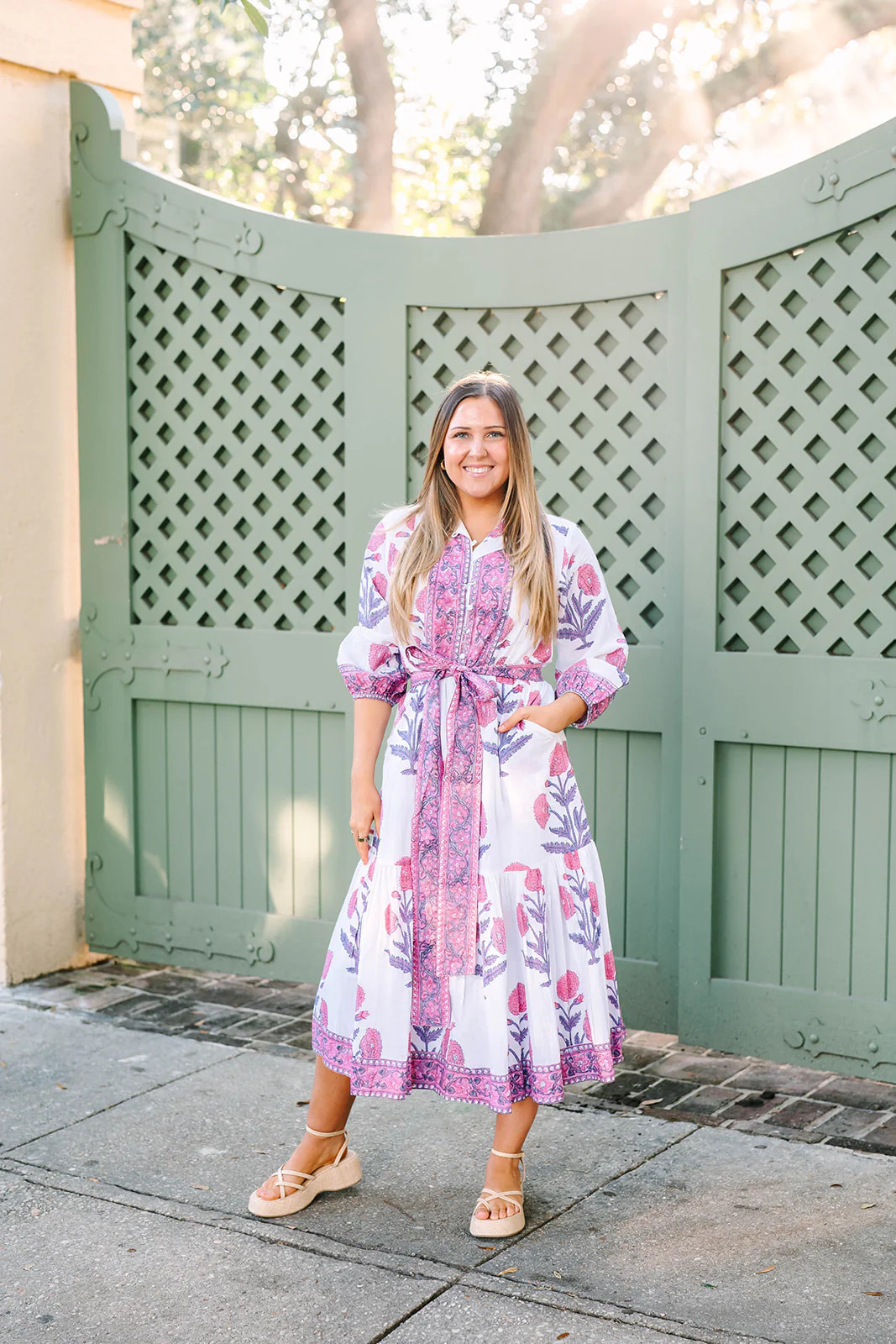 Folly Maxi LS | Rose Blossom | Victoria Dunn LLC