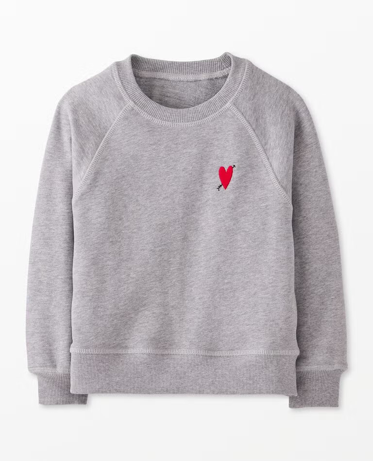 Valentine's French Terry Sweatshirt | Hanna Andersson