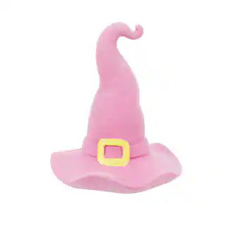 6.25" Light Pink Flocked Witch Hat by Ashland® | Michaels Stores