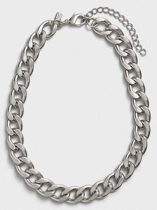 Thick Curb Chain Necklace | Banana Republic Factory