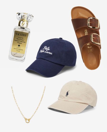 Spring outfit essentials, my spring uniform, Nordstrom, on sale, poolside outfit, affordable fashion, Birkenstocks outfit, affordable high quality jewelry, Gorjana, polo Ralph Lauren baseball cap, baseball hats, neutral outfit I all, Homebyjulianne, stylebyjulianne 

#LTKSaleAlert #LTKBeauty #LTKShoeCrush