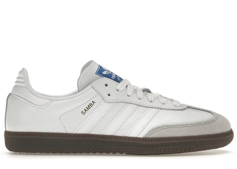adidas Samba Cloud White Blue Gum | StockX