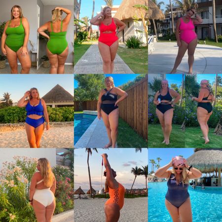 Recently shared swimsuits from TikTok // these would be perfect for spring break or your next beach vacation! One pieces, bikinis, plus sizes, affordable swim and splurge swimsuits. #andieswim #summersalt #amazonswim #size14swim 

#LTKswim #LTKcurves #LTKU