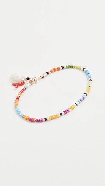 The Brighter the Better Patchwork Anklet | Shopbop