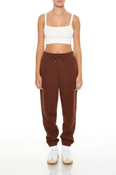Fleece Drawstring Joggers | Forever 21
