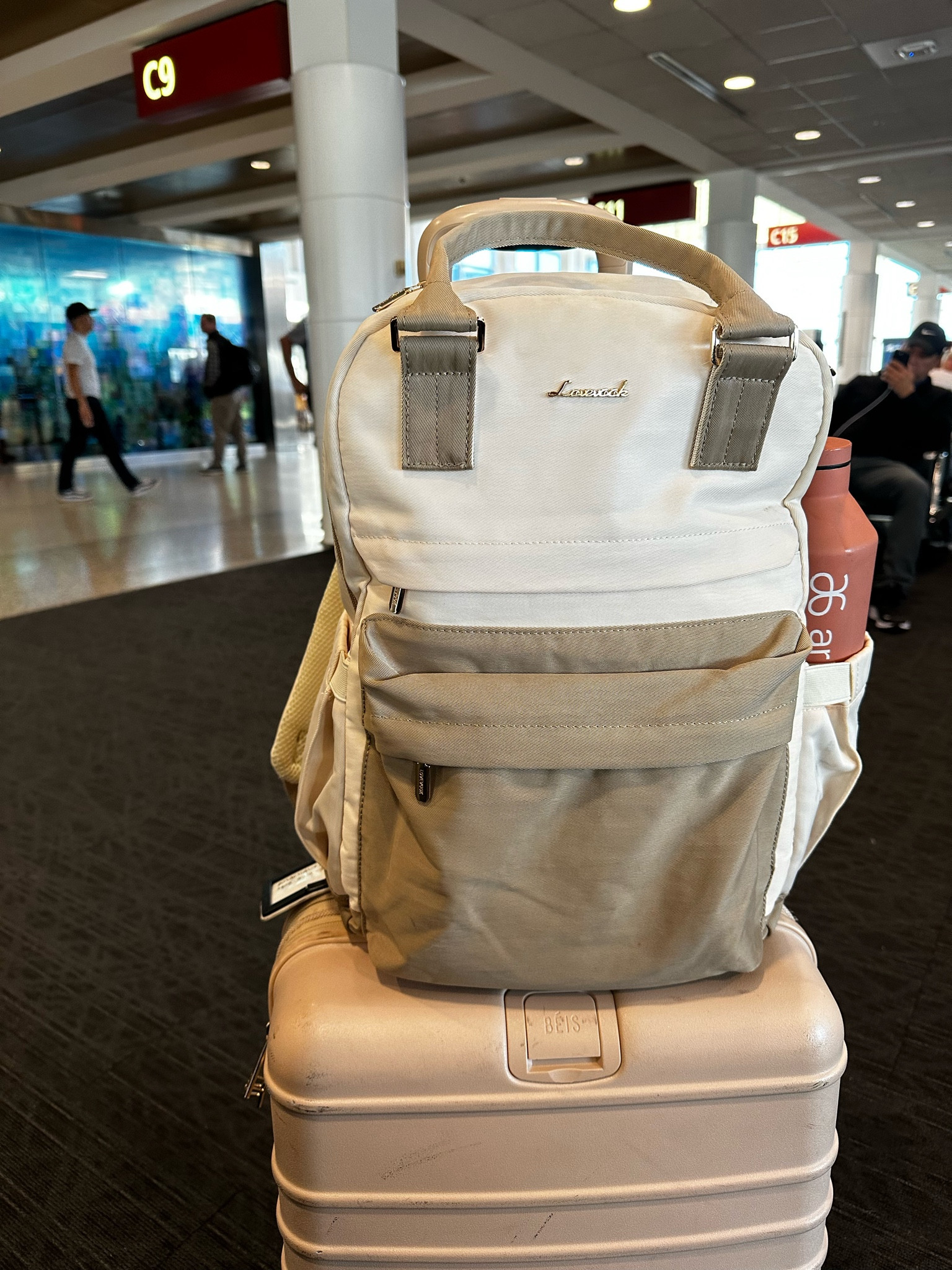 The best travel backpack the fits so many things, including my 14” MacBook 💻  linked everything that’s inside 🎒