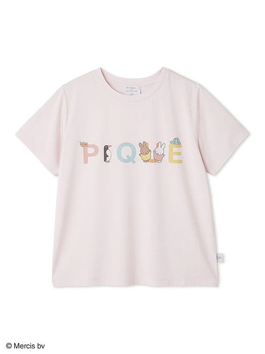 【Dick Bruna】[Cool to the Touch] One-Point T-Shirt | Gelato Pique