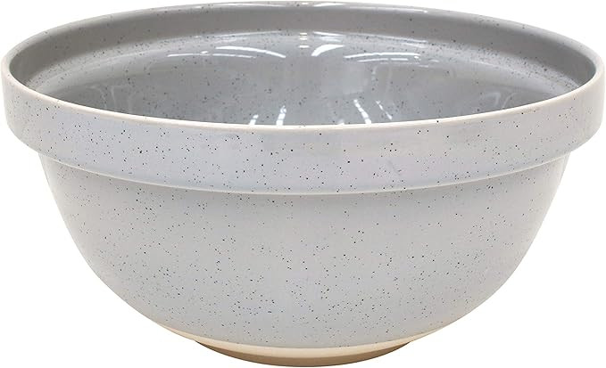 Casafina Fattoria Collection Stoneware Ceramic Large Mixing Bowl 12.25"/211 oz, Grey | Amazon (US)