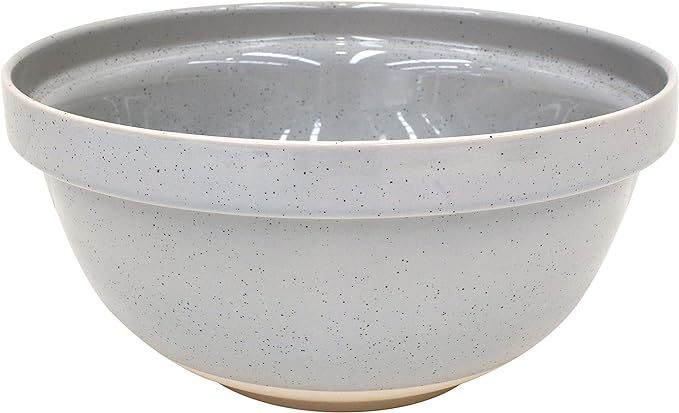 Casafina Fattoria Collection Stoneware Ceramic Large Mixing Bowl 12.25"/211 oz, Grey | Amazon (US)