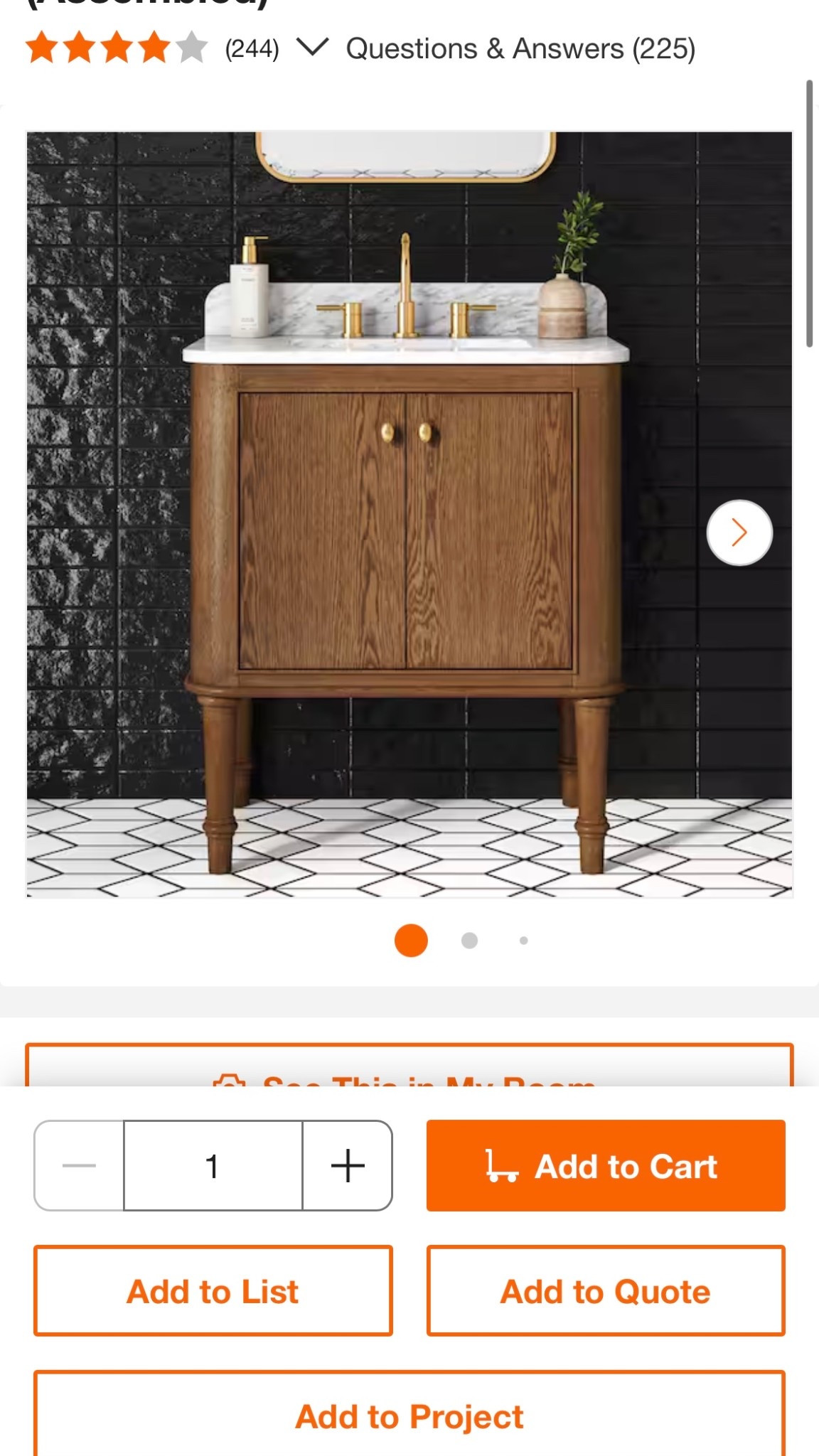 Sale on powder bath vanity

#LTKSaleAlert #LTKU #LTKHome