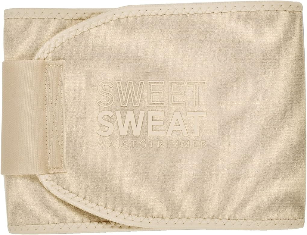 Sweet Sweat Waist Trimmer 'Toned' for Women and Men | Premium Waist Trainer Belt to Tone your Sto... | Amazon (US)