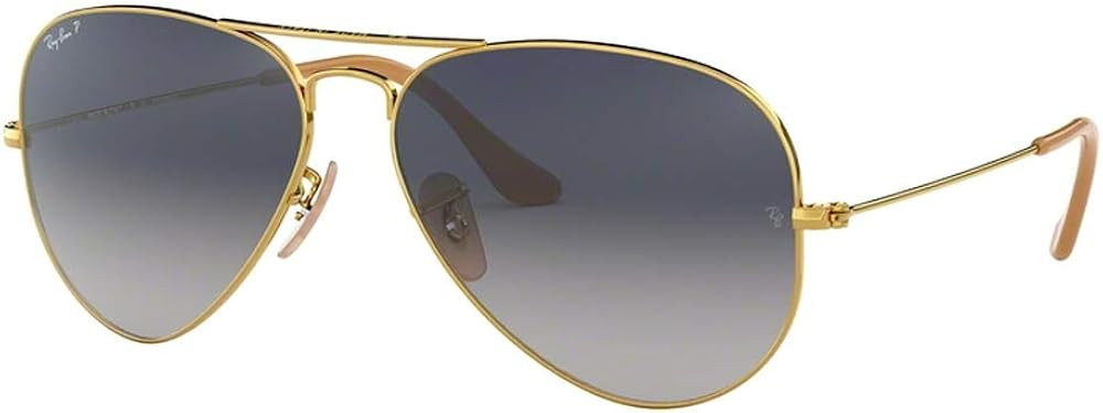 Ray-Ban Rb3025 Classic Polarized Aviator Sunglasses | Amazon (US)