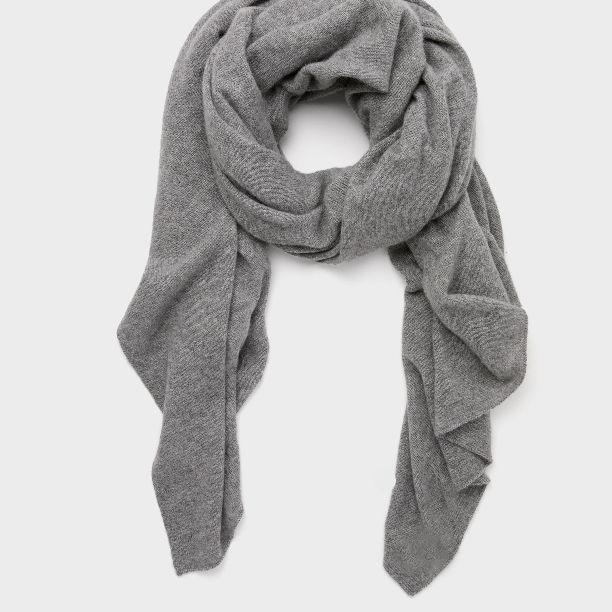 Shadow Gray Cashmere Blanket Scarf | Tuckernuck (US)