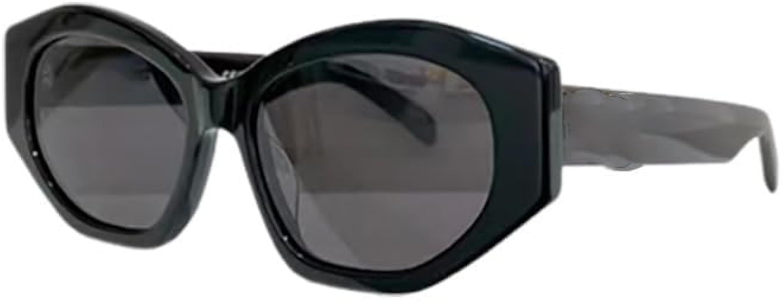 ALHML Retro Oval Luxury Sunglasses for Women Men Vintage Small Frame Sun Glasses | Amazon (US)
