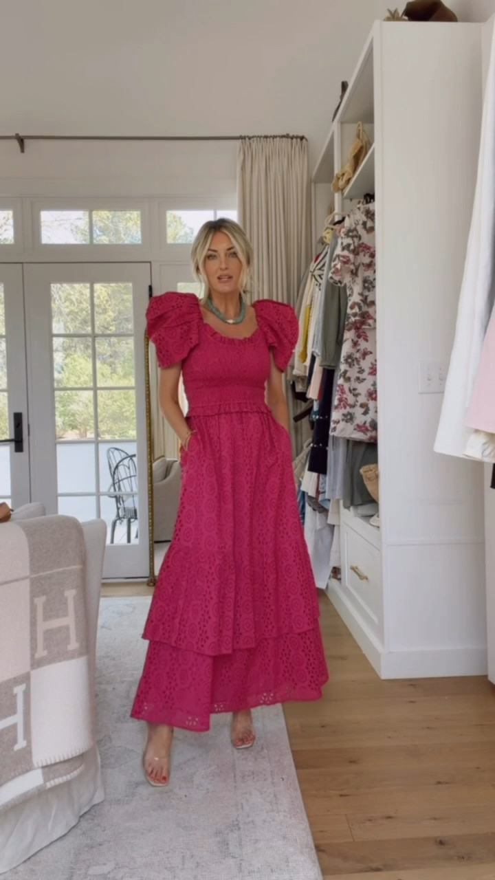 This dress is currently on sale on Shopbop for 30% off! It’s part of my Cleobella x Loverly Grey collection! Grab it at an incredible deal because you’ll wear this for years to come! Wearing XS

Loverly grey, sale alert, pink fuchsia eyelet puff maxi dress, tiered maxi dress, hot pink sundress, flowy capsule dress

#LTKSaleAlert #LTKSeasonal