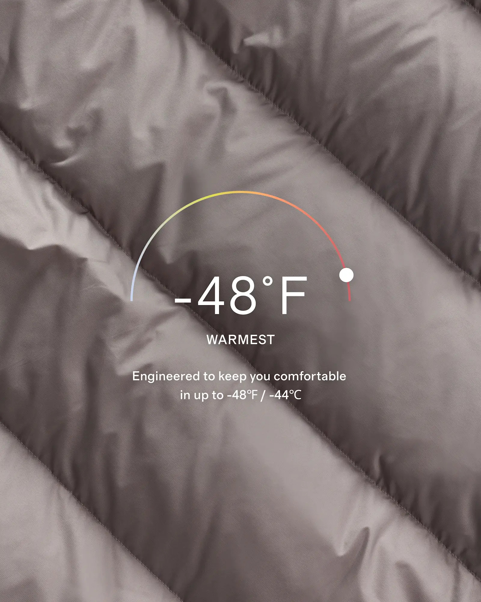 Responsible Down Long Puffer Jacket in Morel Grey | Quince