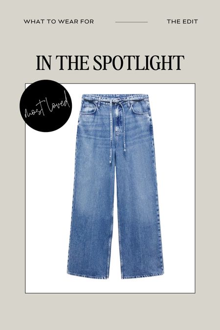 The perfect jeans for spring 👖 

mango, high street fashion, denim, drawstring 

#LTKstyletip #LTKeurope #LTKSeasonal