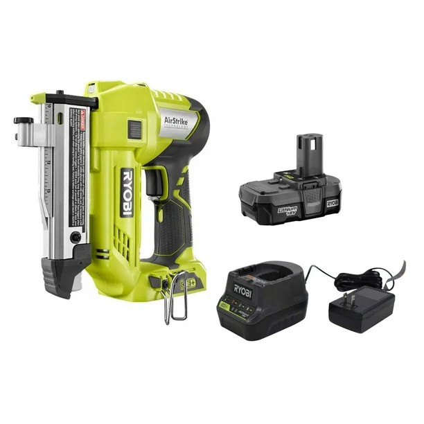 Ryobi 18V ONE+ Cordless AirStrike 23-Gauge 1-3/8 in. Headless Pin Nailer Kit (Includes: P318 Nail... | Walmart (US)