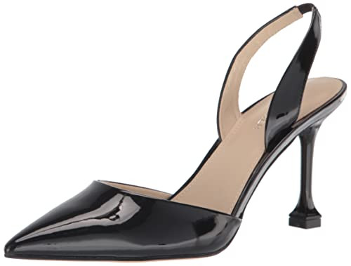 Marc Fisher Women's Hadya Pump, Black Leather, 8.5 | Amazon (US)