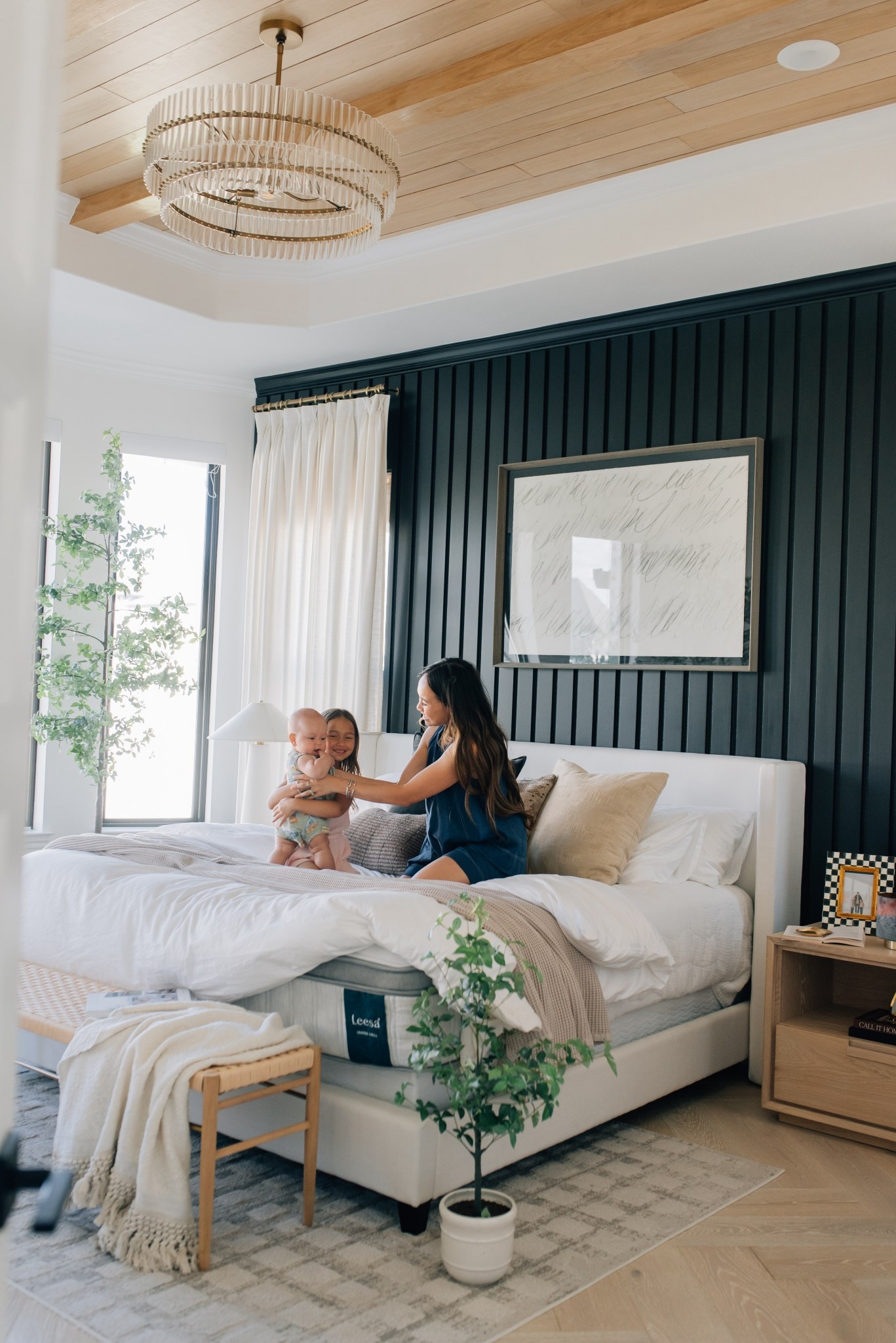 Our @leesasleep Legend Chill Hybrid mattress has been so comfortable! Coming from someone who lives in a city where it’s always hot and a husband that is always sweating, our mattress feels cool and it’s the best sleep we’ve been getting. Even the kids have been trying to crash in here. It shipped to our front door and was hassle free. Their Memorial Day Sale is now and it’s 30% off all Leesa mattress and an extra $50 with my code: ANNIE50. #leesapartner
@shop.LTK #liketkit 

#LTKHome