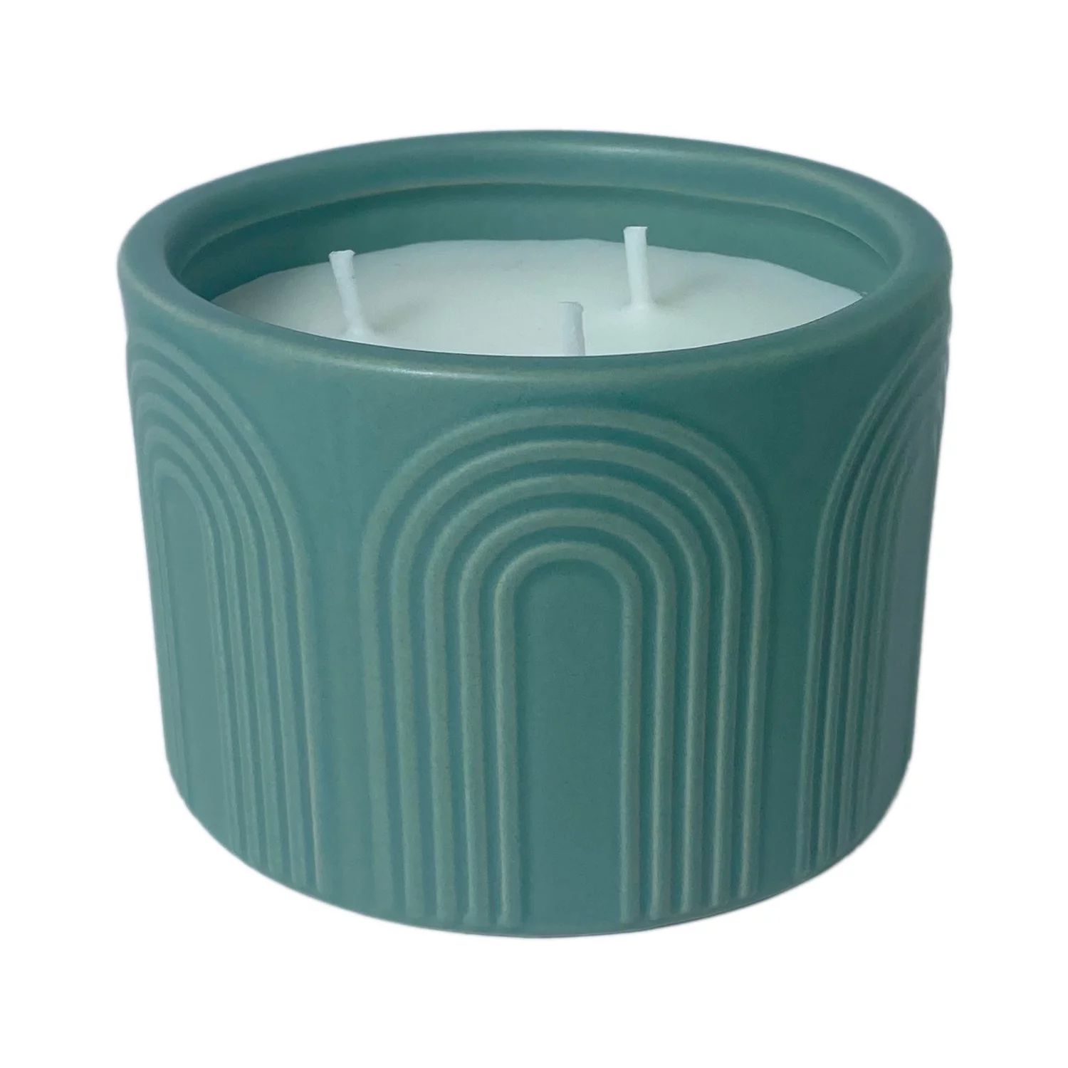 Better Homes & Gardens Citronella, Mint Leaf, and Eucalyptus 12oz Scented Candle, Green - Walmart... | Walmart (US)