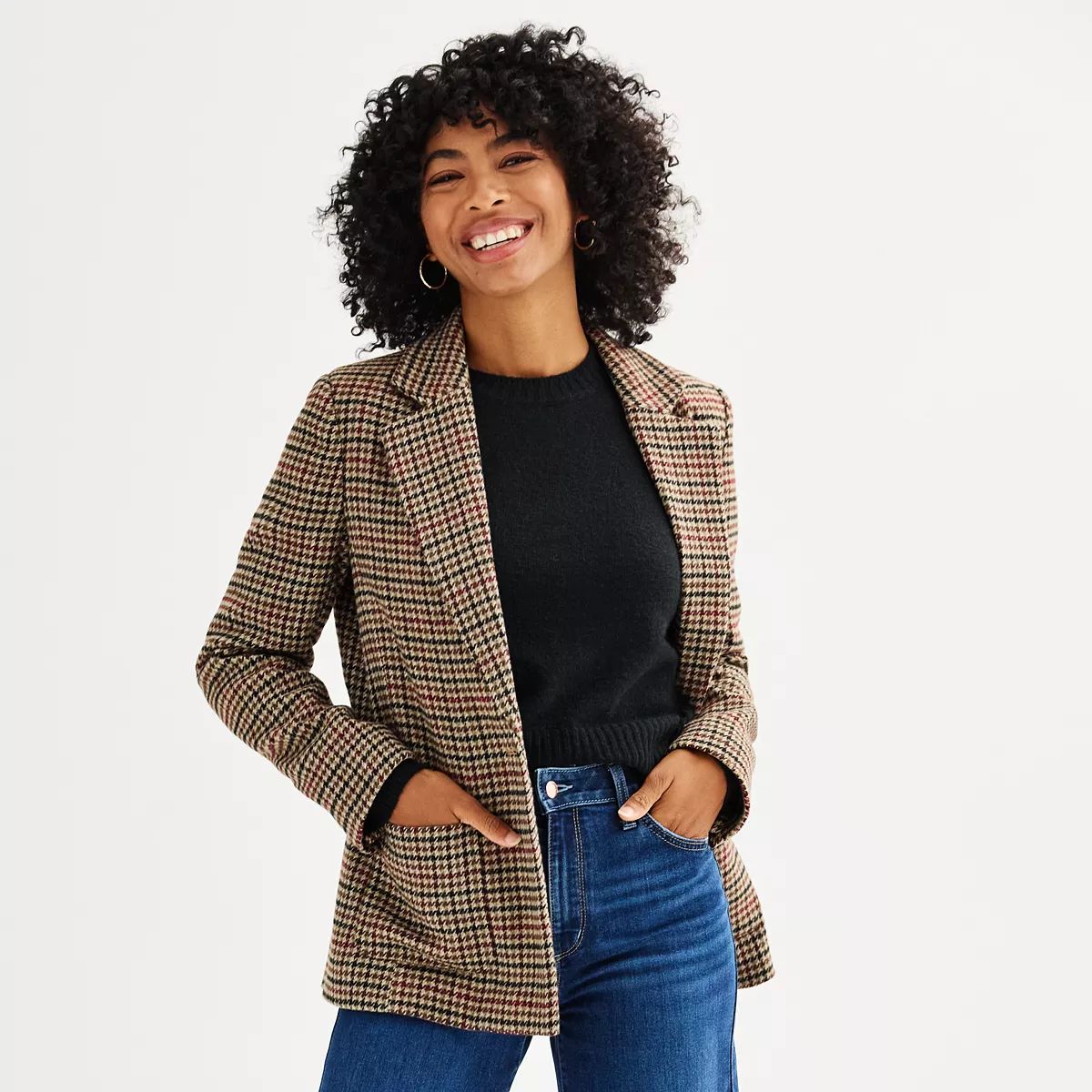 Women's Sonoma Goods For Life® Polished Heritage Blazer | Kohl's