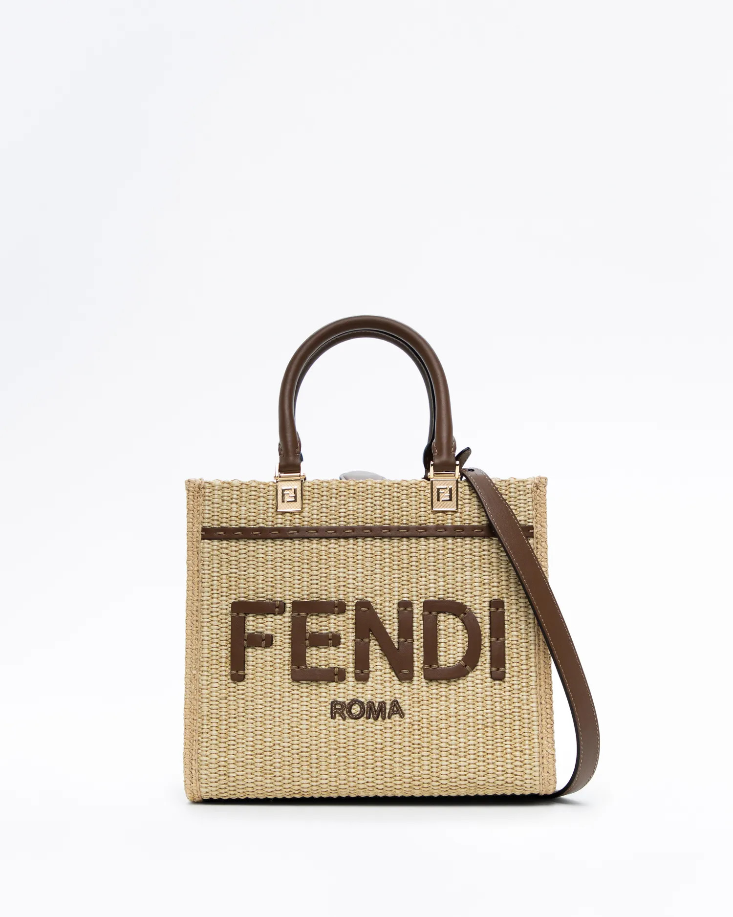 Raffia Small Sunshine Shopper | Vivrelle