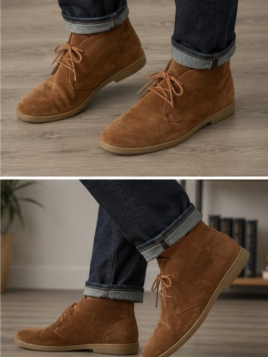 Cole Haan Men's Tan Suede Chukka Boots | Poshmark