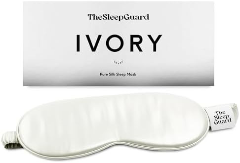 TheSleepGuard Pure Silk Sleep Mask [100% 6A Mulberry Silk, 22 Momme] Light Blocking Travel Essent... | Amazon (US)