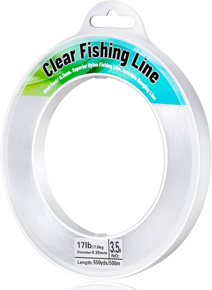 Fishing Wire, Mckanti Fishing line Clear Nylon String 1640 FT Invisible Hanging Beading Wire Stro... | Amazon (CA)