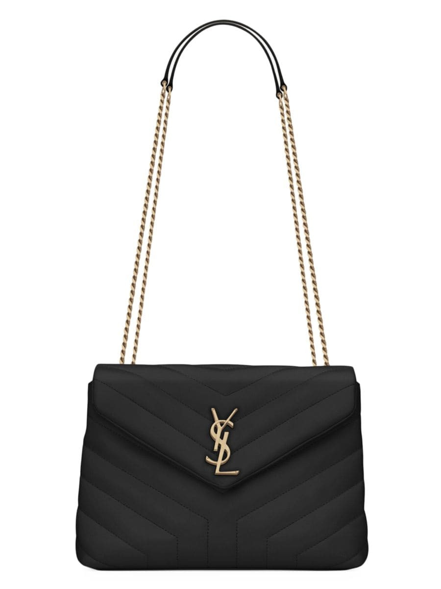 Loulou Small Chain Bag in Quilted ''Y'' Leather | Saks Fifth Avenue