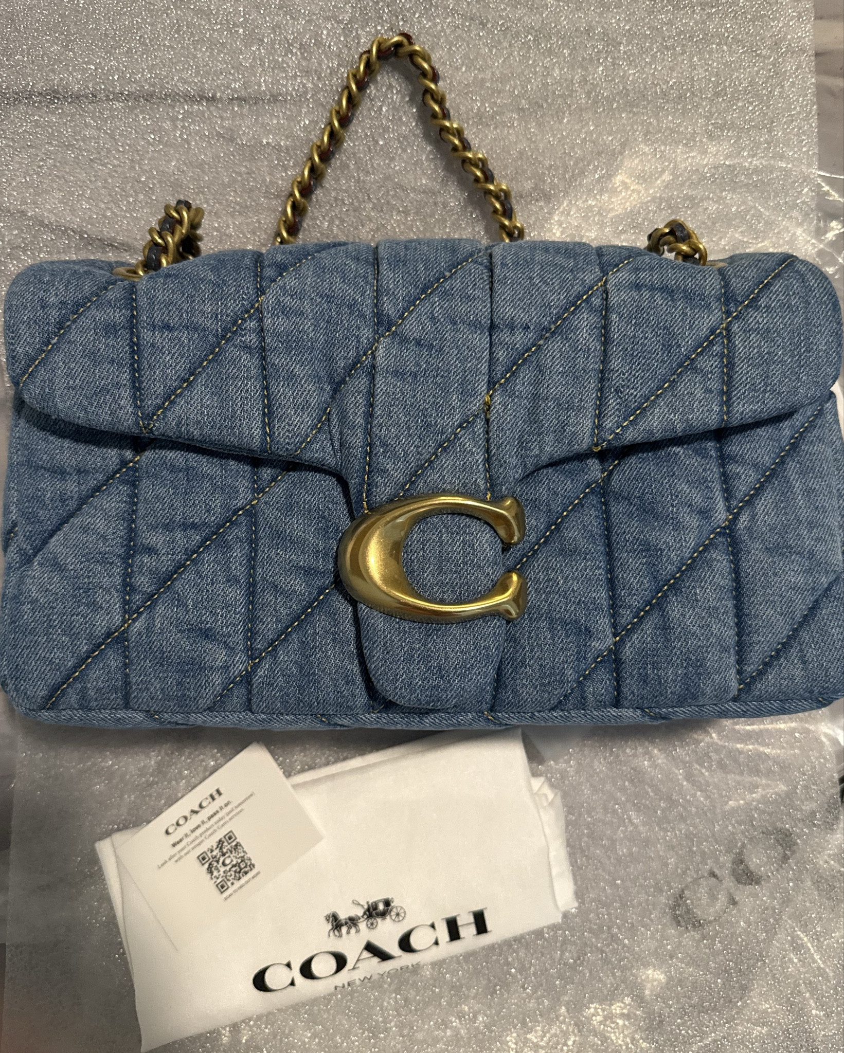 Coach denim tabby 26 bag 

#LTKItBag