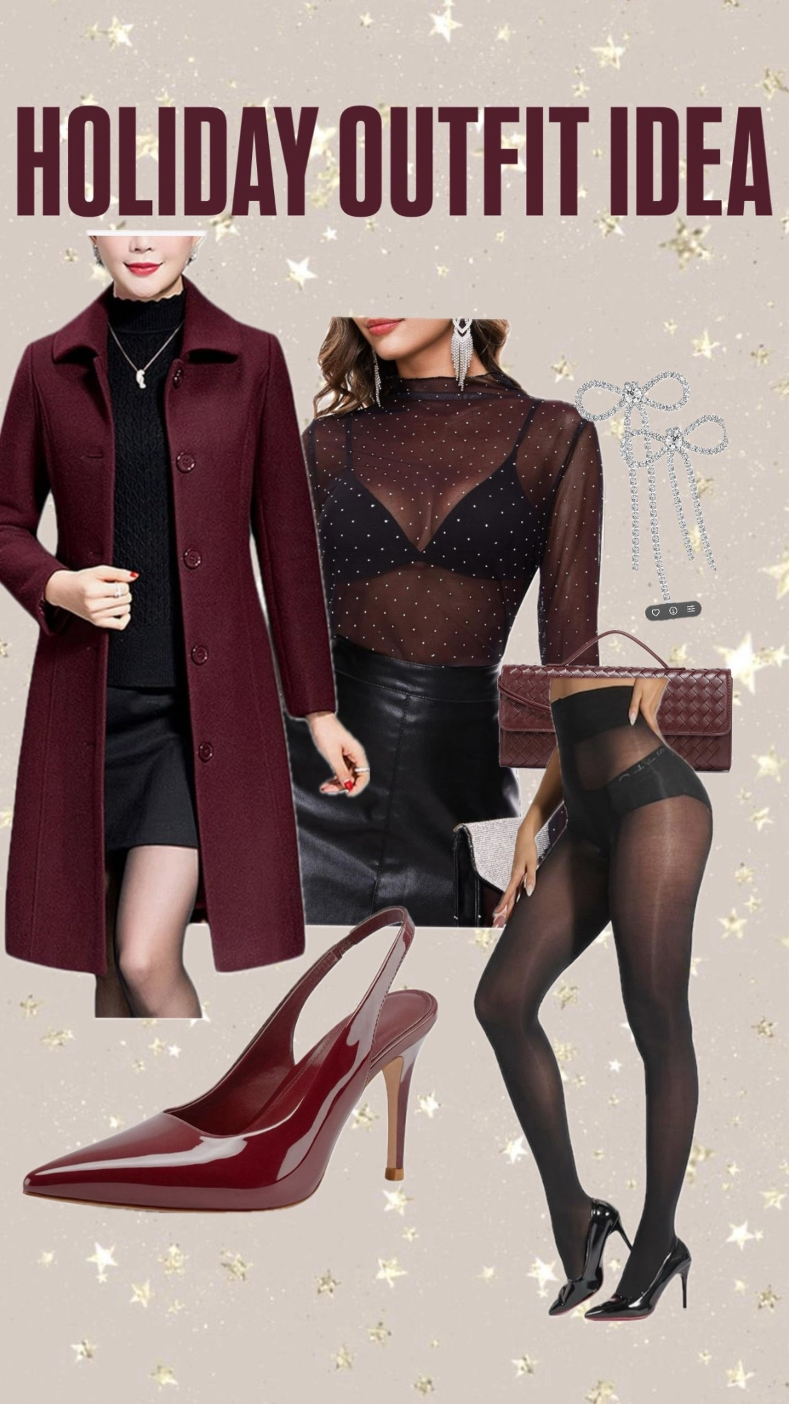 What I’m actually wearing to our Christmas Eve dinner :) the perfect holiday outfit idea you can get in time for Christmas! 

#LTKHoliday