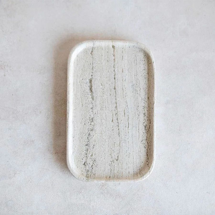 Travertine Tray | Roan Iris