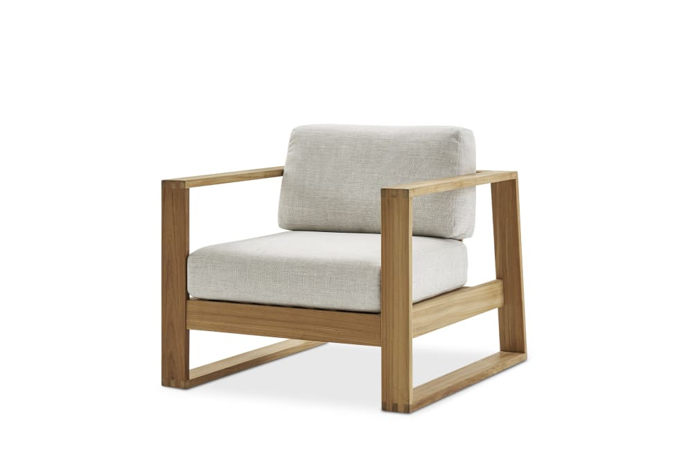 Rio Outdoor Teak Lounge ChairNew | Castlery US