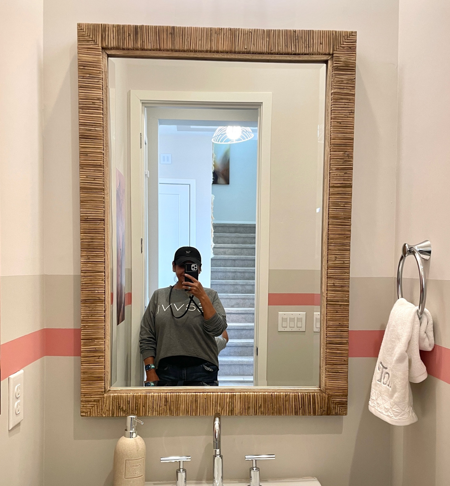 #home #homedecor #bathroom #bathdecor #wallmirror #bathmirror #woodentrimmirror #woodwallmirror #rustichome #barnhouse #chichome #shabbychic

#LTKFind #LTKhome