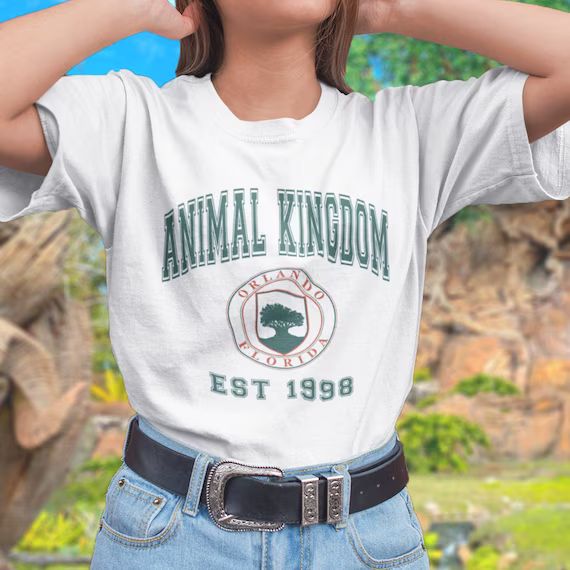 Animal Kingdom College Style T-shirt | Etsy | Etsy (US)