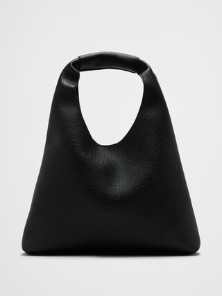 Vegan Leather Mini Slouchy Tote | Banana Republic Factory