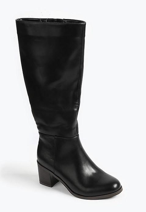SuperCush Rita Block Heel Tall Boot | Maurices