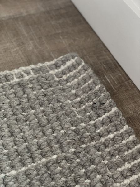 Wool & Jute Rug closeup in Gray/Ivory 

#LTKsalealert #LTKhome