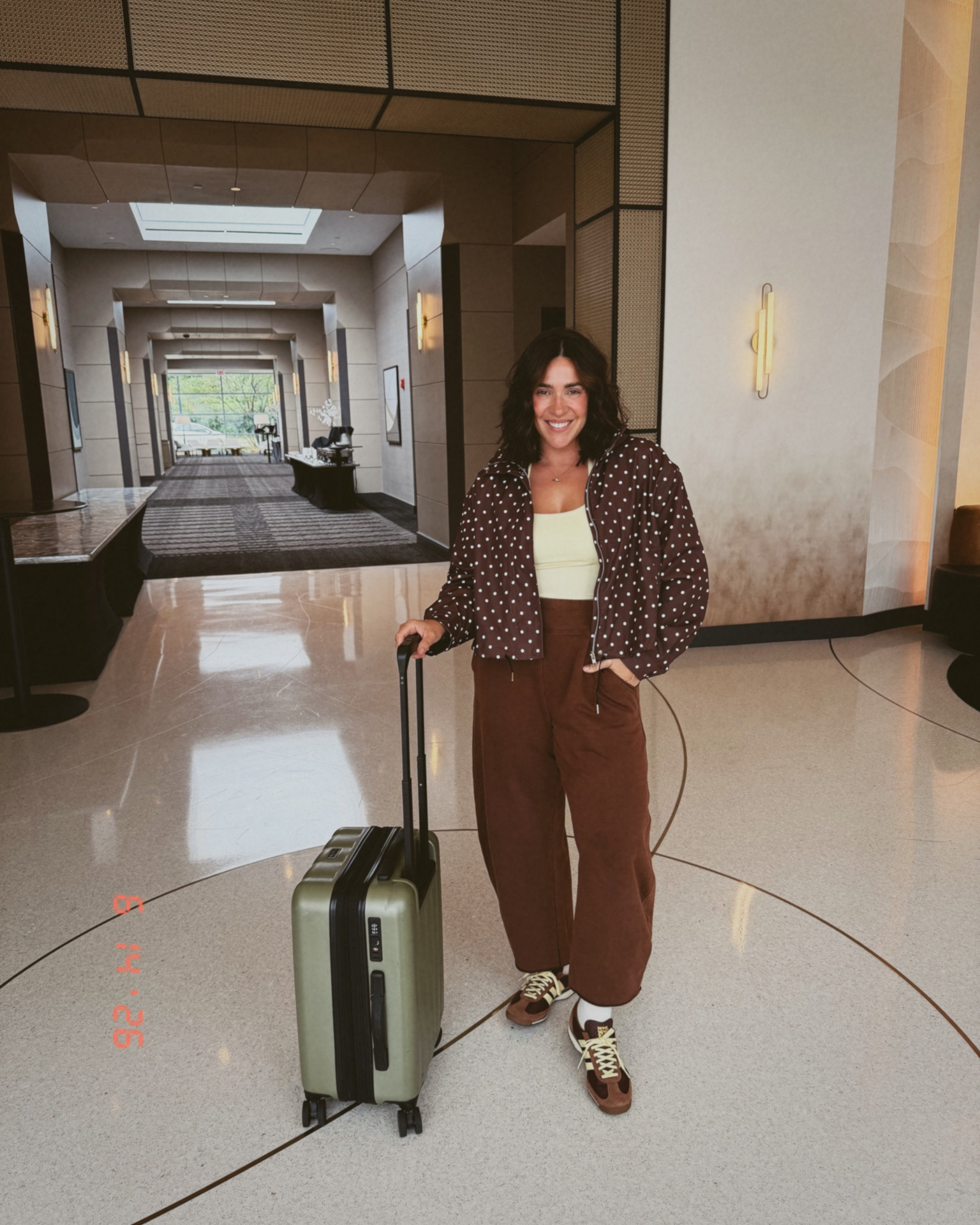 Lightweight and comfy travel outfit. Size L in all, I’m 5’5 and pants hit just above ankle.

#LTKootd #LTKMidsize #LTKTravel