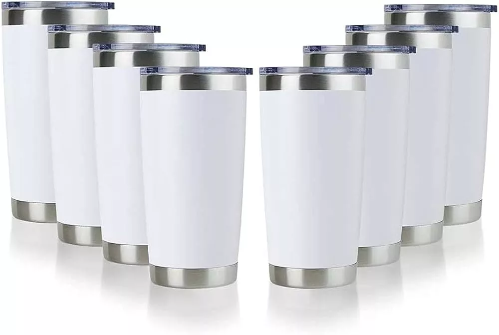 DOMICARE 20oz Tumbler with Lid Stainless Steel