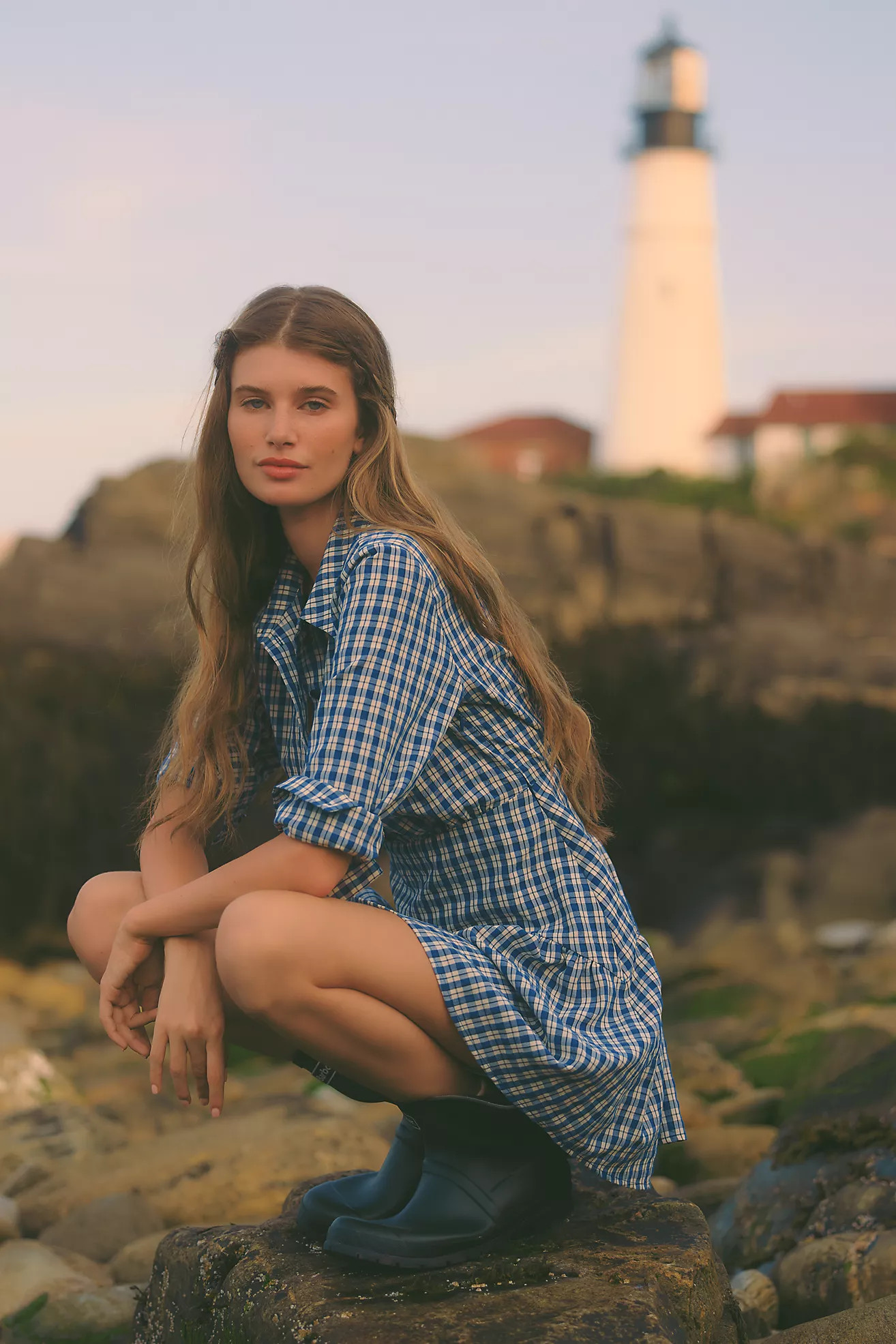 Exquise Tobie Mini Shirtdress | Anthropologie (US)
