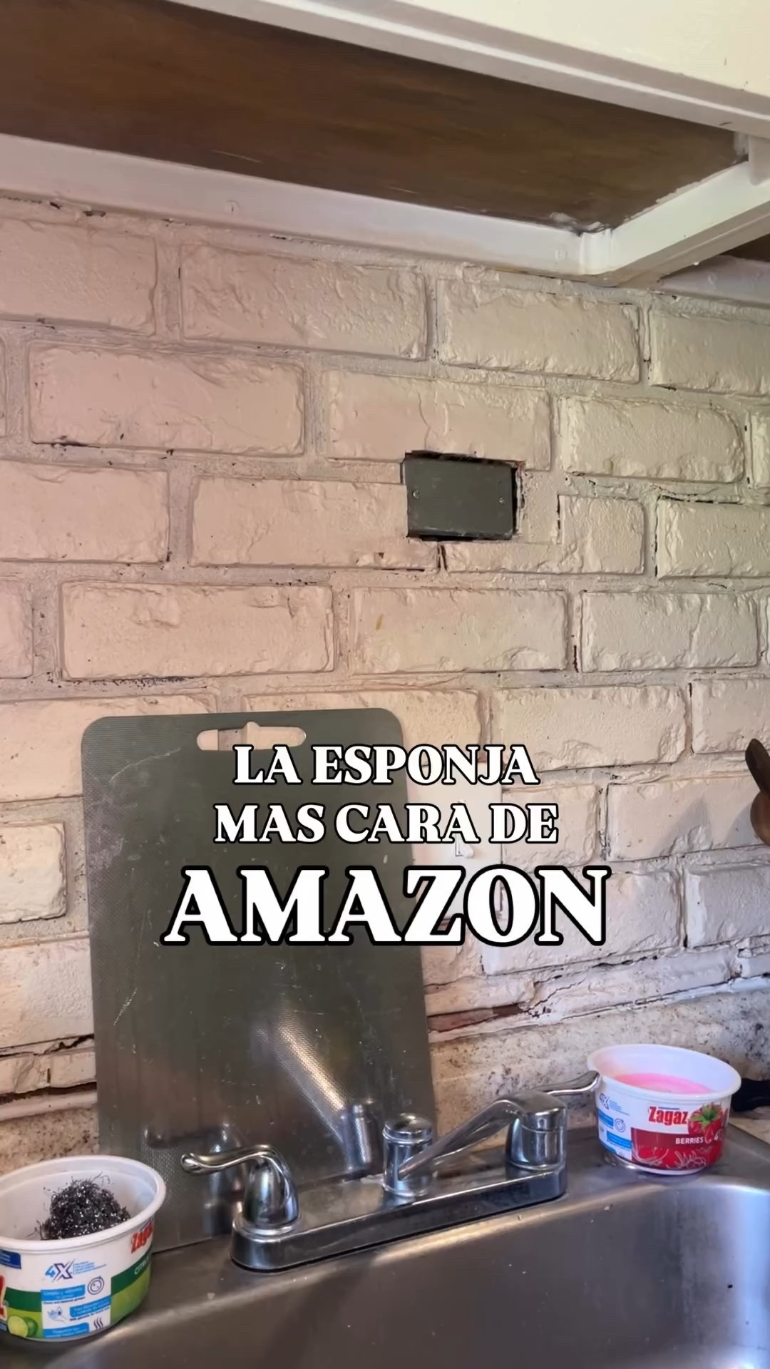 Una esponja que vale la pena comprar 100% 

Y no es la mas cara de amazon un poco mas cara que otras pero con una calidad sorprendente @scrubdaddy