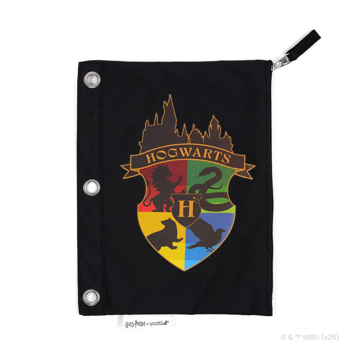 Yoobi Harry Potter Single Zip Binder Case Black House Pride | Target