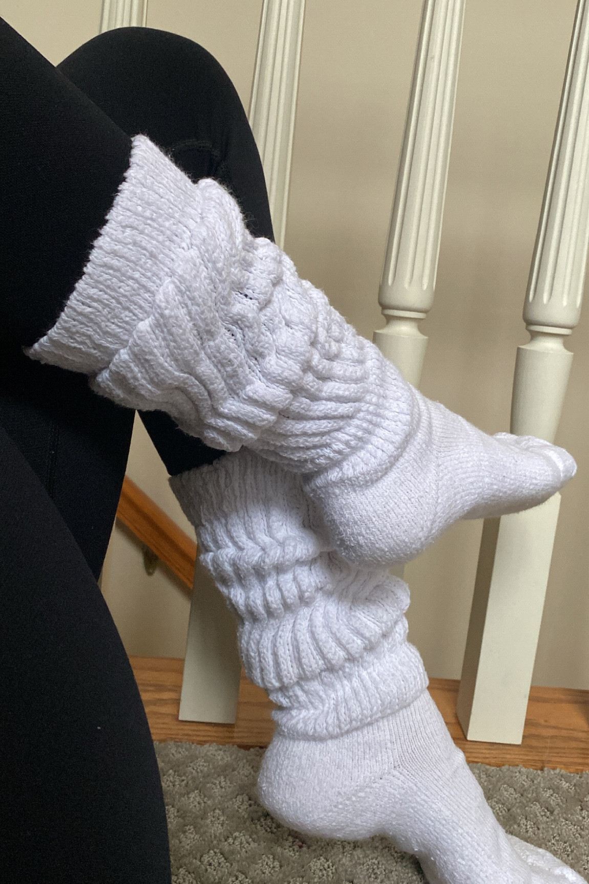 My absolute favorite winter socks. They double as leg warmers, they’re super thick=super warm, great to add on to any look or comfy for lounging at home. Amazon find.

#LTKunder100 #LTKstyletip #LTKunder50